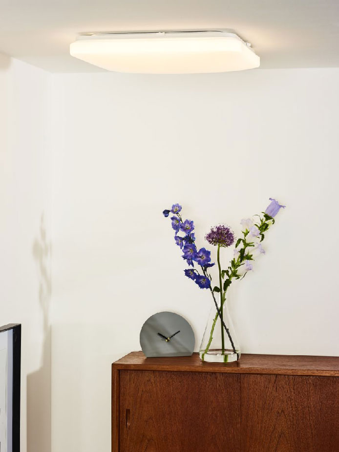 Lucide OTIS - Ceiling light - Ø 43 cm - LED - 1x42W 3000K - Opal